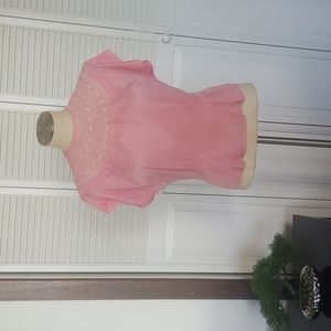 Vintage - Pink Short sleeve blouse